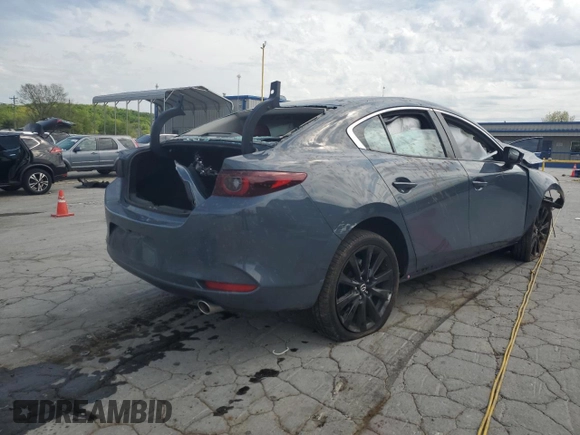 2024 Mazda 3 S Carbon Edition with VIN 3MZBPBCM4RM402805, listed as a Copart auction lot 53740555 with Not provided miles and Salvage title. Bid and sale history available at DreamBid. Image 3.