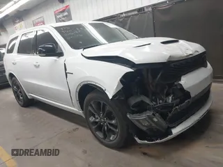 2021 Dodge Durango R/T with VIN 1C4SDHCT7MC740425, listed as a IAAI auction lot 40825938 with 43,173 mi miles and . Bid and sale history available at DreamBid. Image 1.