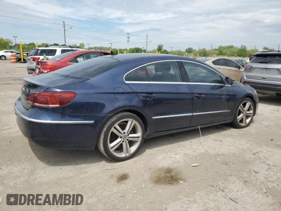 2013 Volkswagen CC Sport z VIN WVWBN7AN5DE518739, wystawiony jako Copart lot #56570835 z przebiegiem Nie podano mil oraz Czysty tytuł • Clean title. Historia ofert i sprzedaży dostępna na DreamBid. Obrazek 3.