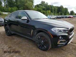 2018 BMW X6 xDrive35i with VIN 5UXKU2C56J0X50180, listed as a Copart auction lot 66432553 with 55,700 mi miles. Bid and sale history available at carsss.com. Image 4.
