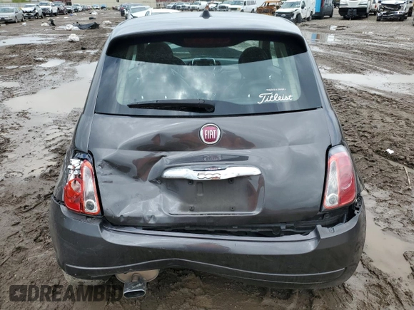 2016 FIAT 500 Pop z VIN 3C3CFFAR3GT248529, wystawiony jako Copart lot #50820465 z przebiegiem 135 870 mil mil oraz Szkoda całkowita • Salvage title. Historia ofert i sprzedaży dostępna na DreamBid. Obrazek 6.