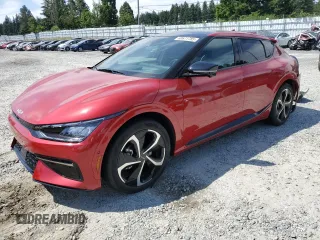 2023 Kia EV6 GT-Line z VIN KNDC4DLC9P5114218, wystawiony jako Copart lot #60671785 z przebiegiem 15 297 mil mil oraz Szkoda całkowita • Salvage title. Historia ofert i sprzedaży dostępna na DreamBid. Obrazek 1.