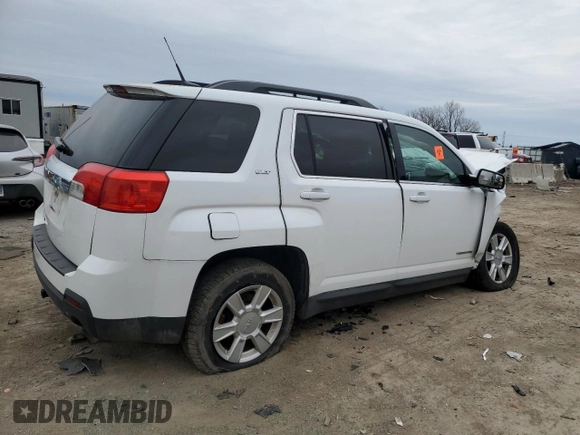 2013 GMC Terrain SLT with VIN 2GKFLUE34D6133244, listed as a Copart auction lot 43726125 with Not Provided miles and Salvage Title. Bid and sale history available at carsss.com. Image 3.