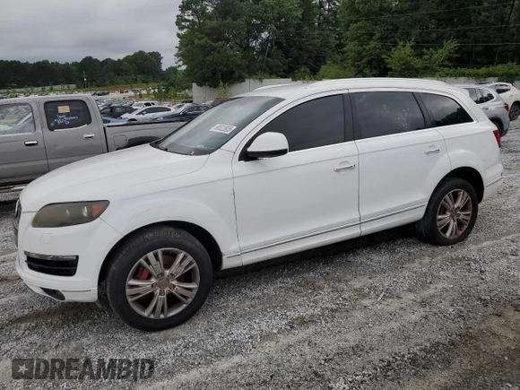 2010 Audi Q7 Premium z VIN WA1CMAFE5AD002356, wystawiony jako Copart lot #60822805 z przebiegiem 177 191 mil mil oraz Czysty tytuł • Clean title. Historia ofert i sprzedaży dostępna na DreamBid. Obrazek 1.