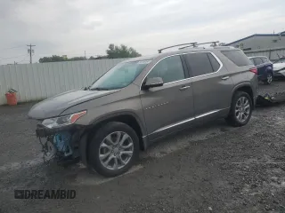 2018 Chevrolet Traverse Premier with VIN 1GNERKKW5JJ133994, listed as a Copart auction lot 58249864 with 92,295 mi miles and Salvage Title. Bid and sale history available at carsss.com. Image 1.
