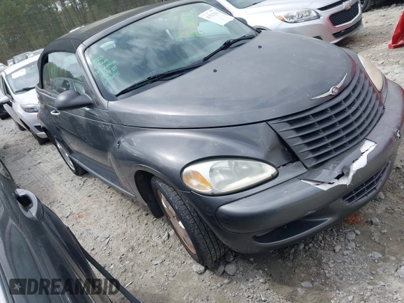 2005 Chrysler PT Cruiser Touring with VIN 3C3EY55E25T307023, listed as a IAAI auction lot 41921262 with 129,257 mi miles and . Bid and sale history available at DreamBid. Image 1.