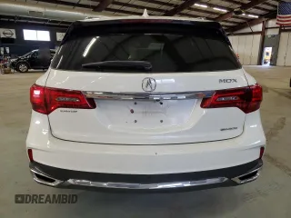 2017 Acura MDX Technology with VIN 5FRYD4H55HB009013, listed as a Copart auction lot 50069845 with 144,380 mi miles and Salvage Title. Bid and sale history available at DreamBid. Image 6.