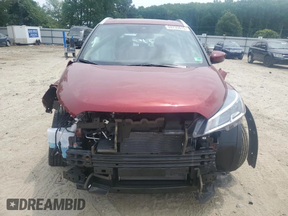 2024 Nissan Kicks SV z VIN 3N1CP5CV2RL496841, wystawiony jako Copart lot #59735815 z przebiegiem 1 536 mil mil oraz Szkoda całkowita • Salvage title. Historia ofert i sprzedaży dostępna na DreamBid. Obrazek 5.