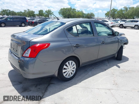 2016 Nissan Versa S Plus with VIN 3N1CN7APXGL834974, listed as a IAAI auction lot 42040289 with 53,092 mi miles. Bid and sale history available at carsss.com. Image 4.