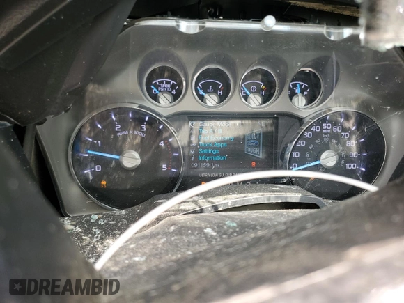 2013 Ford F-250 XL with VIN 1FT7W2BT9DEB07024, listed as a Copart auction lot 58699135 with 91,159 mi miles and Salvage title. Bid and sale history available at DreamBid. Image 9.