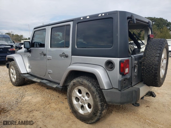 2013 Jeep Wrangler Unlimited Sahara with VIN 1C4BJWEG0DL603498, listed as a Copart auction lot 81695154 with 155,742 mi miles and Salvage Title. Bid and sale history available at carsss.com. Image 2.