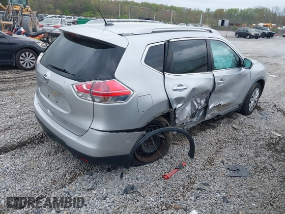 2016 Nissan Rogue SV with VIN JN8AT2MT0GW015301, listed as a IAAI auction lot 41930831 with 113,055 mi miles and . Bid and sale history available at carsss.com. Image 4.