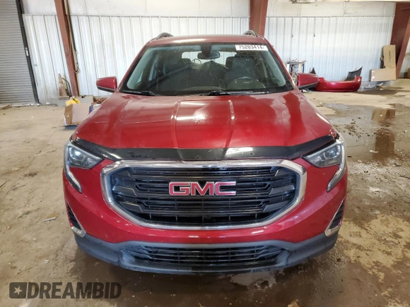 2019 GMC Terrain SLE with VIN 3GKALTEX6KL176385, listed as a Copart auction lot 75203414 with 112,325 mi miles and Salvage Title. Bid and sale history available at carsss.com. Image 5.