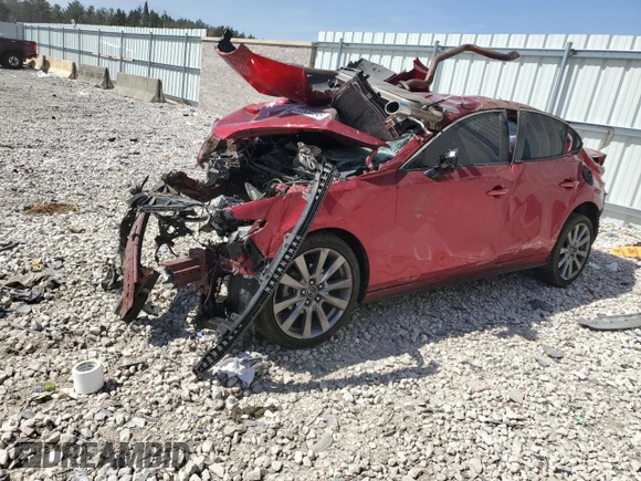 2019 Mazda 3 Preferred with VIN 3MZBPADL5KM105452, listed as a Copart auction lot 53556695 with Not Provided miles and Non Repairable. Bid and sale history available at DreamBid. Image 1.