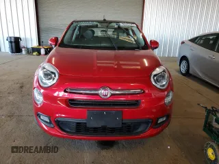 2016 FIAT 500X Lounge with VIN ZFBCFXDTXGP388321, listed as a Copart auction lot 82847124 with 57,545 mi miles and Salvage Title. Bid and sale history available at carsss.com. Image 5.
