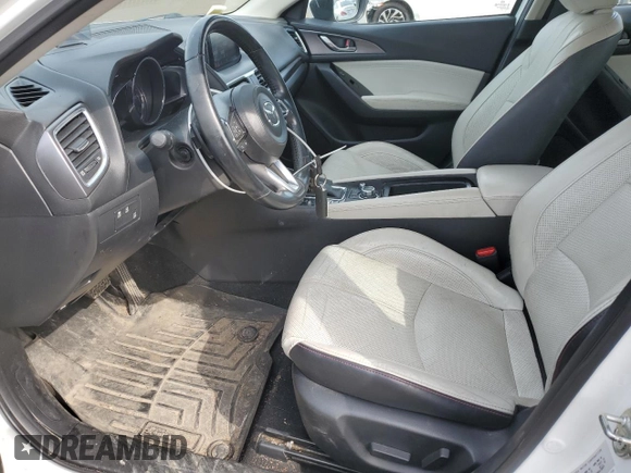 2017 Mazda 3 Grand Touring with VIN JM1BN1M3XH1132760, listed as a Copart auction lot 53936725 with 139,263 mi miles and Salvage Title. Bid and sale history available at DreamBid. Image 7.