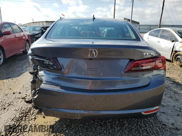 2017 Acura TLX V6 w/Technology Pkg with VIN 19UUB2F54HA002674, listed as a Copart auction lot 46673835 with 93,597 mi miles and Salvage Title. Bid and sale history available at carsss.com. Image 6.