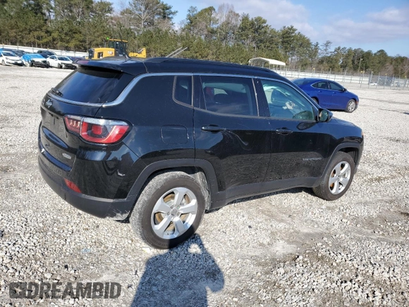 2018 Jeep Compass Latitude with VIN 3C4NJCBB3JT227643, listed as a Copart auction lot 44915625 with 135,797 mi miles and Salvage Title. Bid and sale history available at DreamBid. Image 3.