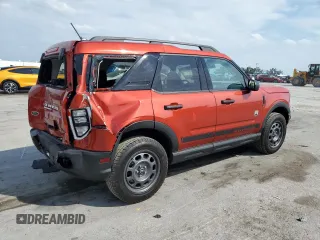 2024 Ford Bronco Sport Big Bend z VIN 3FMCR9B6XRRE02075, wystawiony jako Copart lot #54095395 z przebiegiem 20 718 mil mil oraz Szkoda całkowita • Salvage title. Historia ofert i sprzedaży dostępna na DreamBid. Obrazek 3.