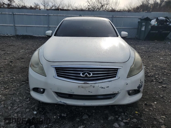 2011 Infiniti G25 Sedan x with VIN JN1DV6ARXBM451664, listed as a Copart auction lot 83457754 with 0 mi miles and Clean Title. Bid and sale history available at carsss.com. Image 5.