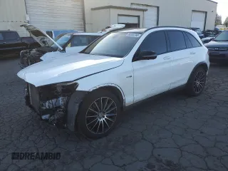 2017 Mercedes-Benz GLC with VIN WDC0G6EB4HF216221, listed as a Copart auction lot 88350765 with 67,825 mi miles and Salvage Title. Bid and sale history available at carsss.com. Image 1.