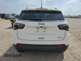 2020 Jeep Compass Latitude with VIN 3C4NJCBB4LT142992, listed as a Copart auction lot 51227255 with 72,935 mi miles and Salvage title. Bid and sale history available at DreamBid. Image 6.