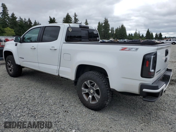 2018 Chevrolet Colorado 4WD Z71 with VIN 1GCPTDE11J1140908, listed as a Copart auction lot 59673205 with 104,799 mi miles and Clean title. Bid and sale history available at DreamBid. Image 2.