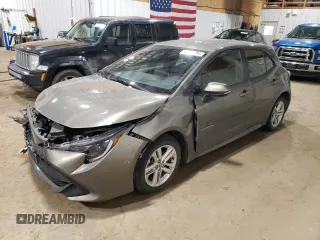 2019 Toyota Corolla Hatchback SE with VIN JTNK4RBE7K3050806, listed as a Copart auction lot 72276794 with 61,904 mi miles and Salvage Title. Bid and sale history available at carsss.com. Image 1.