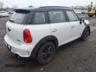 2012 MINI Countryman S with VIN WMWZC5C56CWL56311, listed as a IAAI auction lot 41825109 with Not Provided miles and . Bid and sale history available at DreamBid. Image 4.