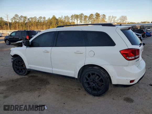 2017 Dodge Journey SXT with VIN 3C4PDCBB4HT517075, listed as a Copart auction lot 50137965 with 192,007 mi miles and Salvage Title. Bid and sale history available at DreamBid. Image 2.