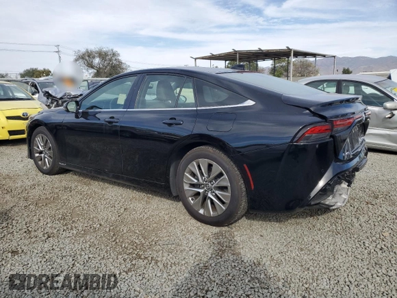 2021 Toyota Mirai XLE with VIN JTDAAAAA9MA003624, listed as a Copart auction lot 47292825 with 35,077 mi miles and Salvage Title. Bid and sale history available at carsss.com. Image 2.