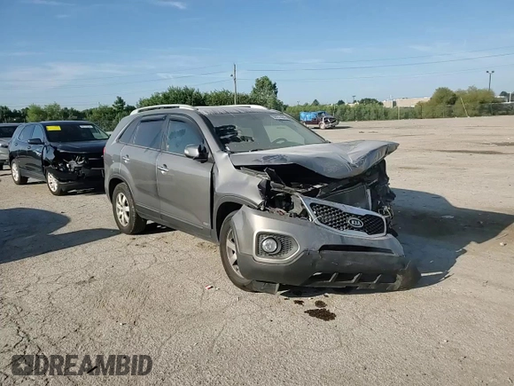 2012 Kia Sorento LX with VIN 5XYKTDA62CG228798, listed as a Copart auction lot 68251484 with 118,618 mi miles and Salvage Title. Bid and sale history available at carsss.com. Image 12.