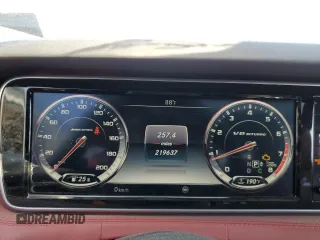 2016 Mercedes-Benz S 63 AMG with VIN WDDXJ7JB7GA015626, listed as a Copart auction lot 74340114 with 219,637 mi miles and Clean Title. Bid and sale history available at DreamBid. Image 9.