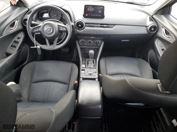 2019 Mazda CX-3 Sport with VIN JM1DKFB73K0413736, listed as a Copart auction lot 47045625 with 57,353 mi miles and Salvage Title. Bid and sale history available at carsss.com. Image 8.