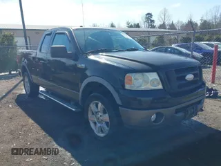 2006 Ford F-150 XLT with VIN 1FTPX14536NA73347, listed as a IAAI auction lot 41762853 with 125,952 mi miles. Bid and sale history available at carsss.com. Image 1.