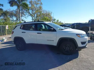 2020 Jeep Compass Sport with VIN 3C4NJDAB3LT210111, listed as a IAAI auction lot 41286048 with 78,372 mi miles and . Bid and sale history available at DreamBid. Image 12.
