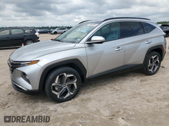 2024 Hyundai Tucson Limited with VIN 5NMJECDE4RH358017, listed as a Copart auction lot 54060565 with 28,442 mi miles and Salvage Title. Bid and sale history available at carsss.com. Image 1.