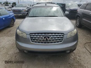 2003 Infiniti FX Options with VIN JNRBS08W73X401889, listed as a Copart auction lot 74441864 with Not Provided miles and Non Repairable. Bid and sale history available at DreamBid. Image 5.