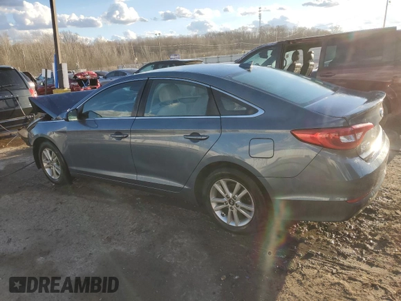 2016 Hyundai Sonata SE with VIN 5NPE24AF2GH265865, listed as a Copart auction lot 46844155 with 138,131 mi miles and Non Repairable. Bid and sale history available at carsss.com. Image 2.