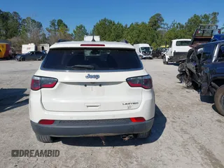 2018 Jeep Compass Limited with VIN 3C4NJCCB5JT407057, listed as a IAAI auction lot 41773636 with 92,272 mi miles and . Bid and sale history available at DreamBid. Image 16.