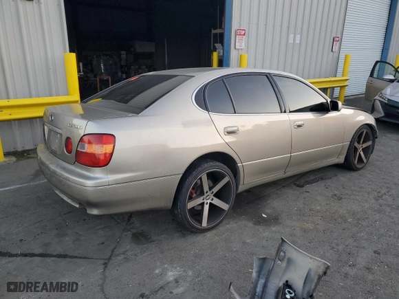 1998 Lexus GS 300 Luxury Perform Sdn with VIN JT8BD68S6W0044128, listed as a Copart auction lot 42839255 with 268,315 mi miles and Salvage Title. Bid and sale history available at carsss.com. Image 3.