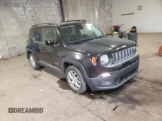 2017 Jeep Renegade Latitude with VIN ZACCJABB8HPG23144, listed as a Copart auction lot 54683905 with 82,950 mi miles and Salvage Title. Bid and sale history available at carsss.com. Image 15.
