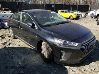 2019 Hyundai Ioniq Limited with VIN KMHC75LDXKU182883, listed as a Copart auction lot 46660655 with 119,968 mi miles and Salvage Title. Bid and sale history available at DreamBid. Image 11.