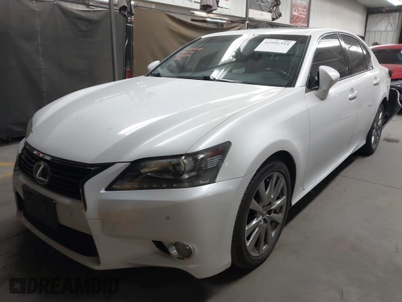 2014 Lexus GS 350 with VIN JTHBE1BL1E5031497, listed as a IAAI auction lot 41991354 with 124,312 mi miles. Bid and sale history available at carsss.com. Image 17.