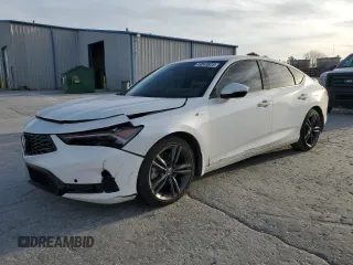 2025 Acura Integra Technology z VIN 19UDE4H62SA008571, wystawiony jako Copart lot #49545825 z przebiegiem 11 063 mil mil oraz Szkoda całkowita • Salvage title. Historia ofert i sprzedaży dostępna na DreamBid. Obrazek 1.