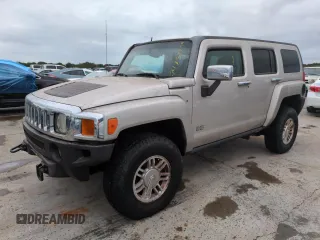 2006 Hummer H3 with VIN 5GTDN136968257640, listed as a Copart auction lot 74753394 with Not Provided miles and Salvage Title. Bid and sale history available at DreamBid. Image 1.