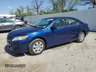 2010 Toyota Camry with VIN 4T1BF3EK2AU546873, listed as a Copart auction lot 51317535 with 76,186 mi miles and Salvage Title. Bid and sale history available at carsss.com. Image 1.