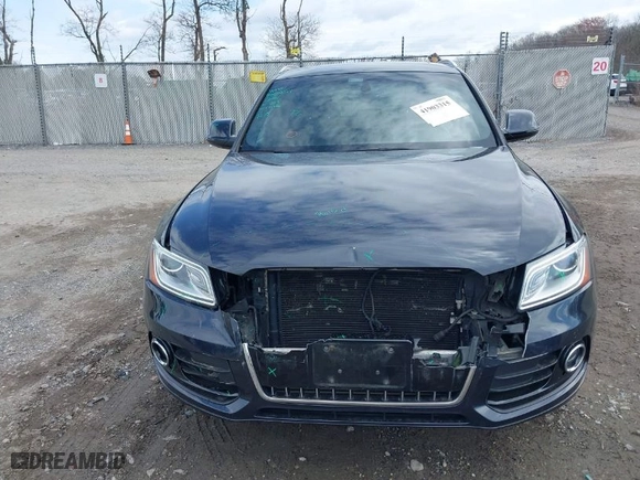 2017 Audi Q5 Premium Plus with VIN WA1L2AFP6HA025468, listed as a IAAI auction lot 41903315 with 112,357 mi miles. Bid and sale history available at carsss.com. Image 13.