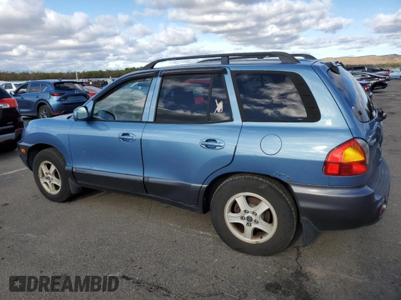 2003 Hyundai Santa Fe GLS with VIN KM8SC73D33U417838, listed as a Copart auction lot 85328384 with 140,979 mi miles and Clean Title. Bid and sale history available at carsss.com. Image 2.