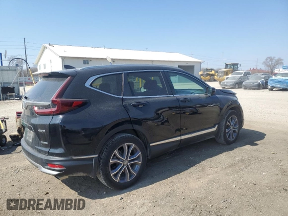 2020 Honda CR-V Touring with VIN 5J6RW2H98LL008042, listed as a Copart auction lot 50749885 with 74,861 mi miles and Salvage title. Bid and sale history available at DreamBid. Image 3.